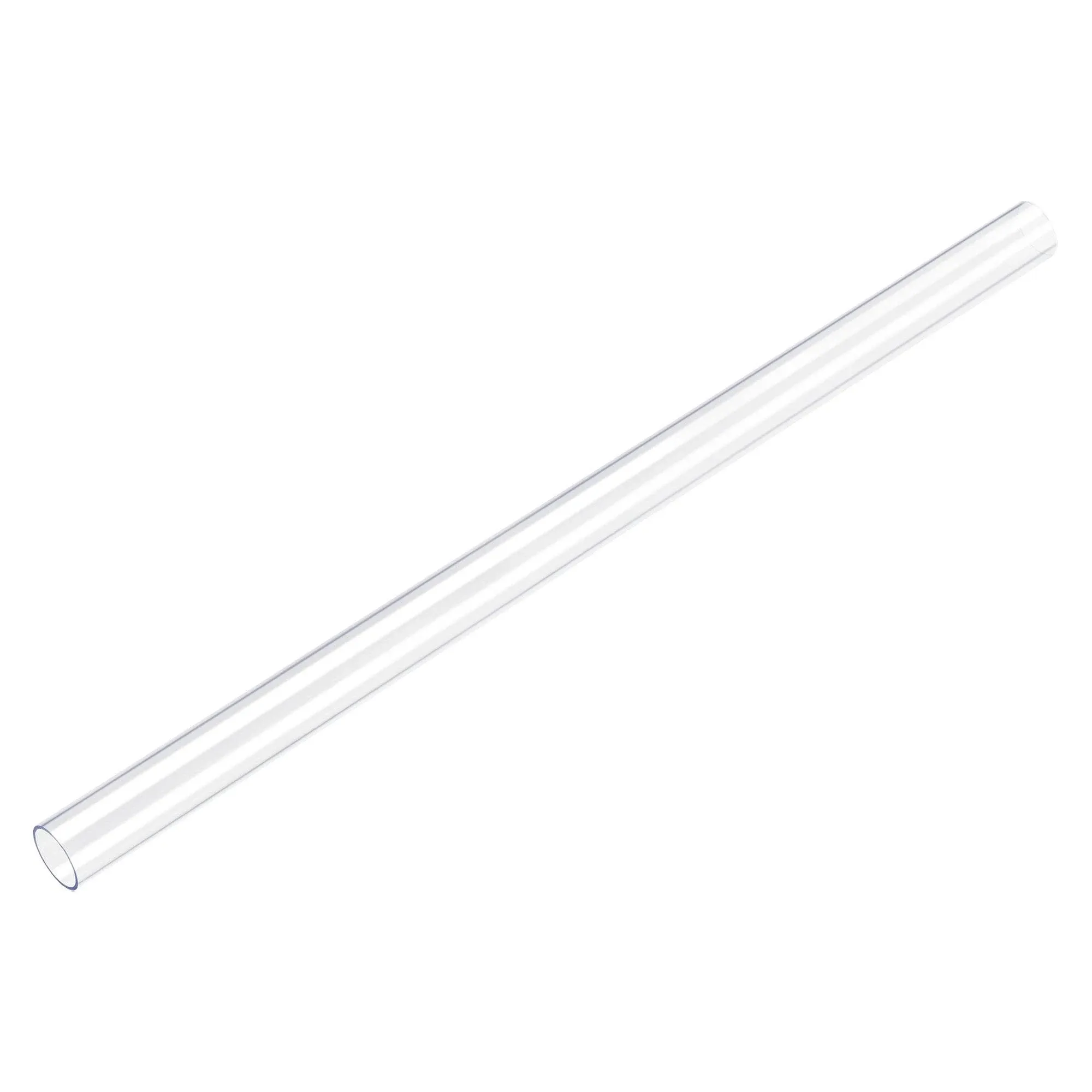 Uxcell Polycarbonate Rigid Round Tubing Plastic Tube | Harfington, 12mm x 13mm / 1Pcs