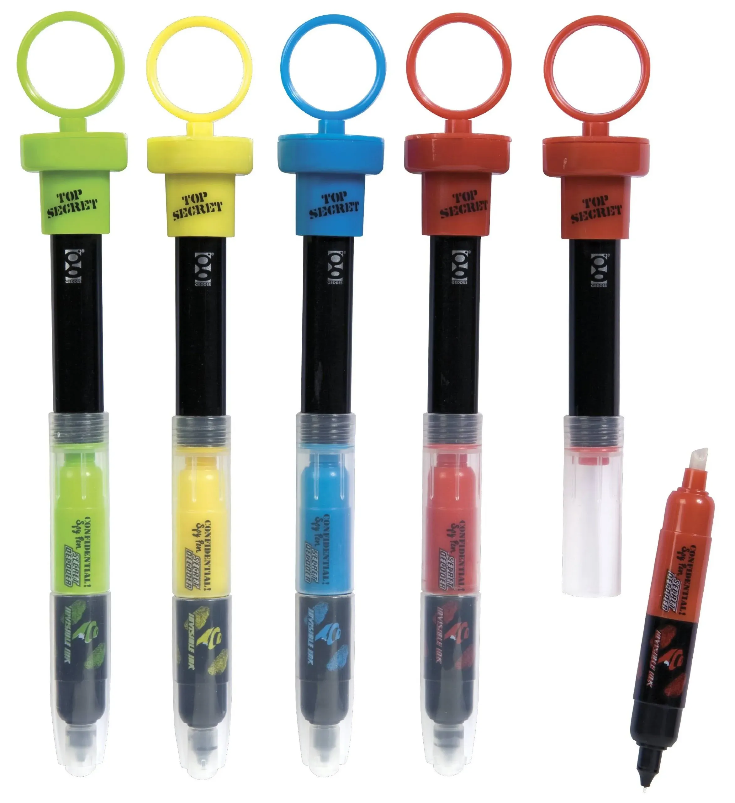 Fun Express Confidential 5-in-1 Spy Pens - 12 Pc