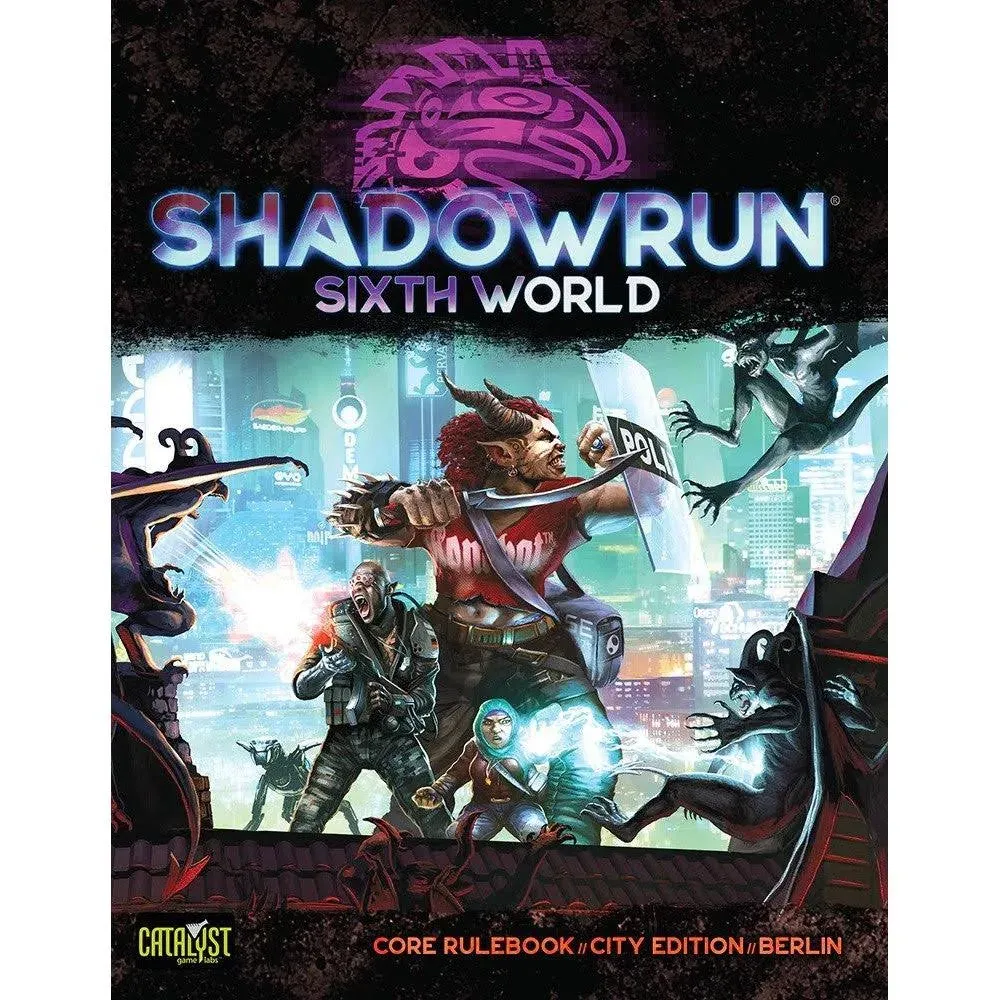 Shadowrun Rpg: Sixth World Core Rulebook - City Edition Berlin ACC NEW