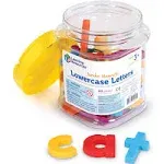 Learning Resources Jumbo Magnetic Lowercase Letters, Develops Letter and Color Recognition Skills, ABC for Kids, Alphabet, Educational Toys for Toddlers, Set of 40 Pieces, Ages 3+