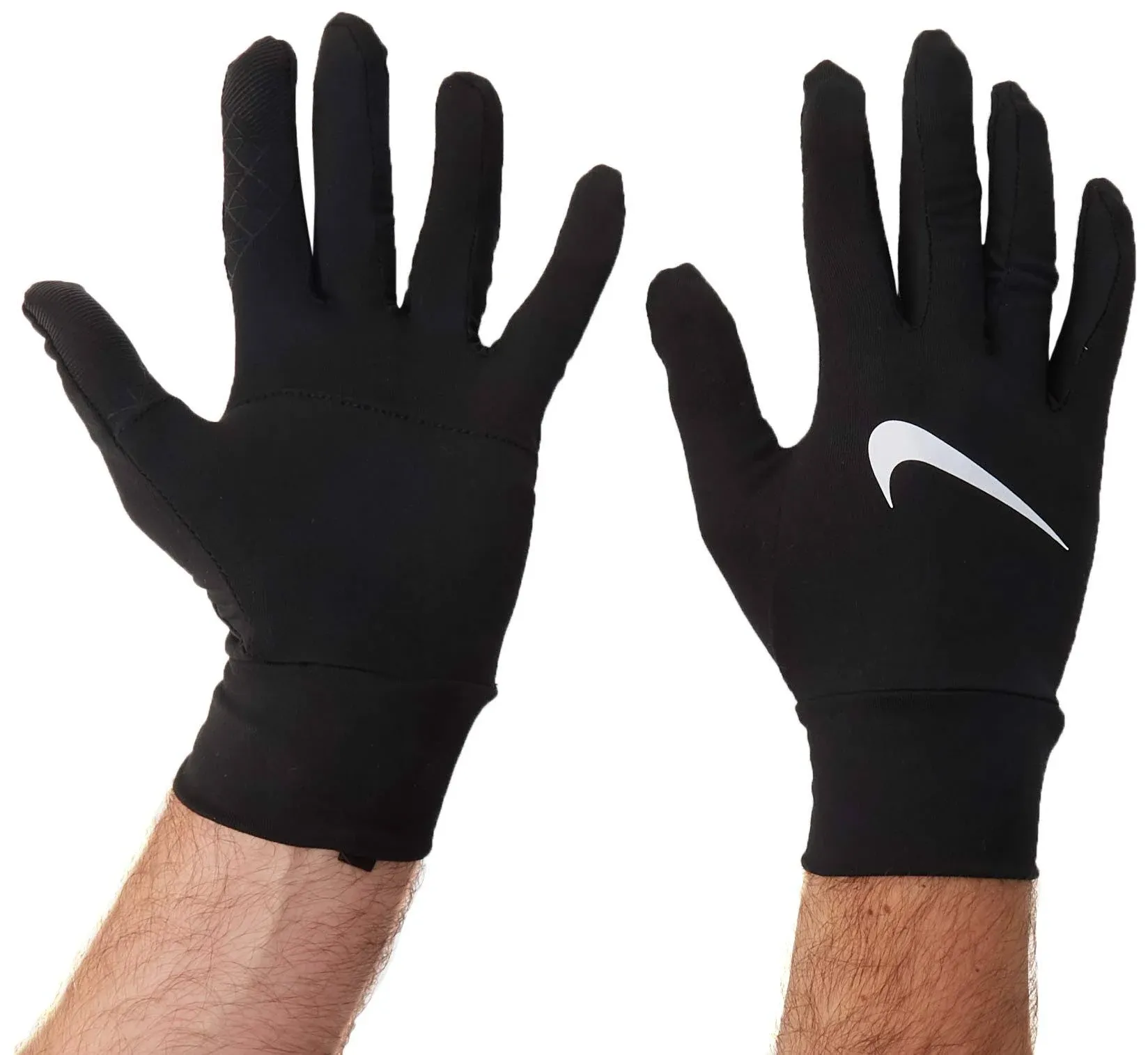 Nike Men's Dry Element Running Gloves, Black