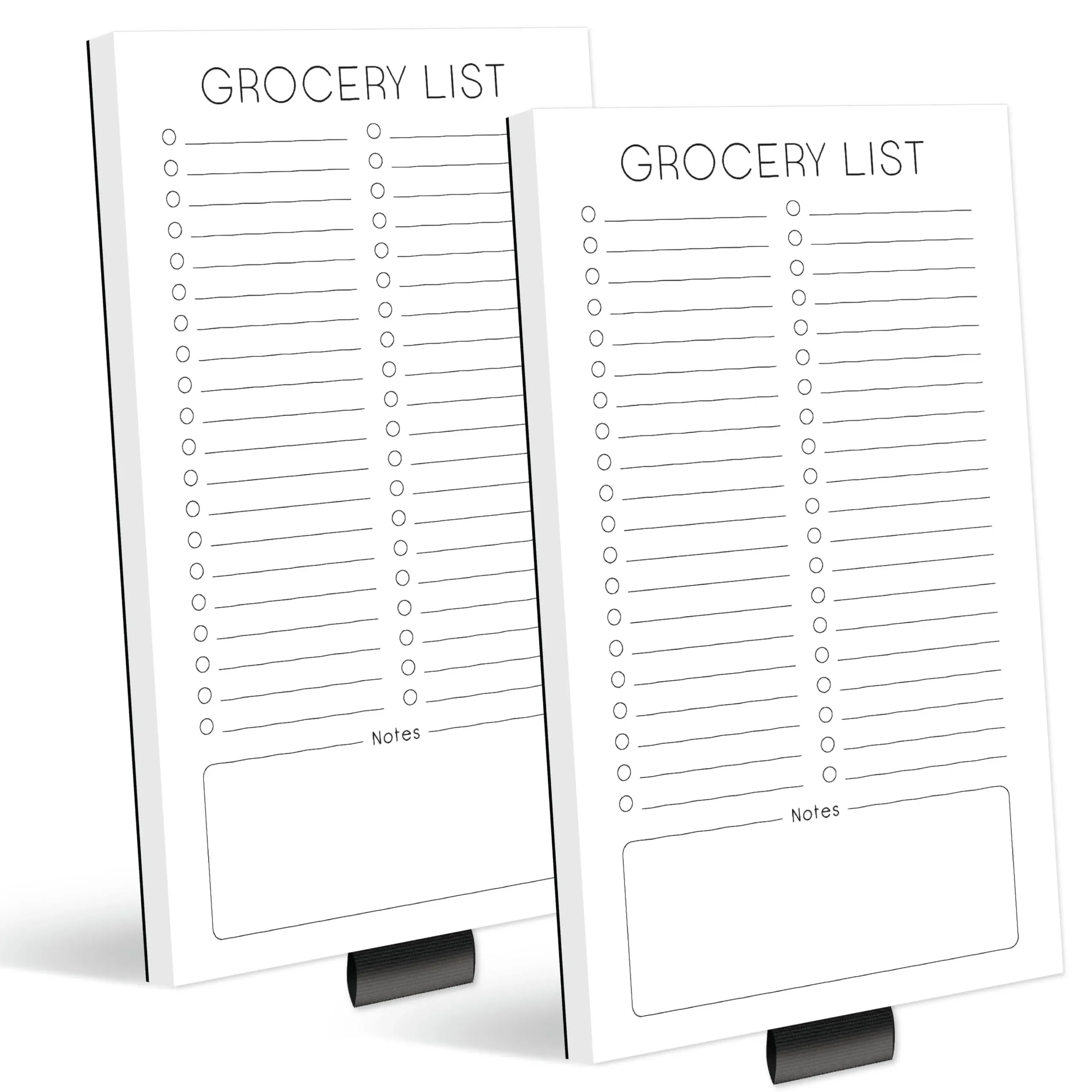 Evercio Grocery List Magnetic Notepad for Refrigerator | For Shopping Lists M...