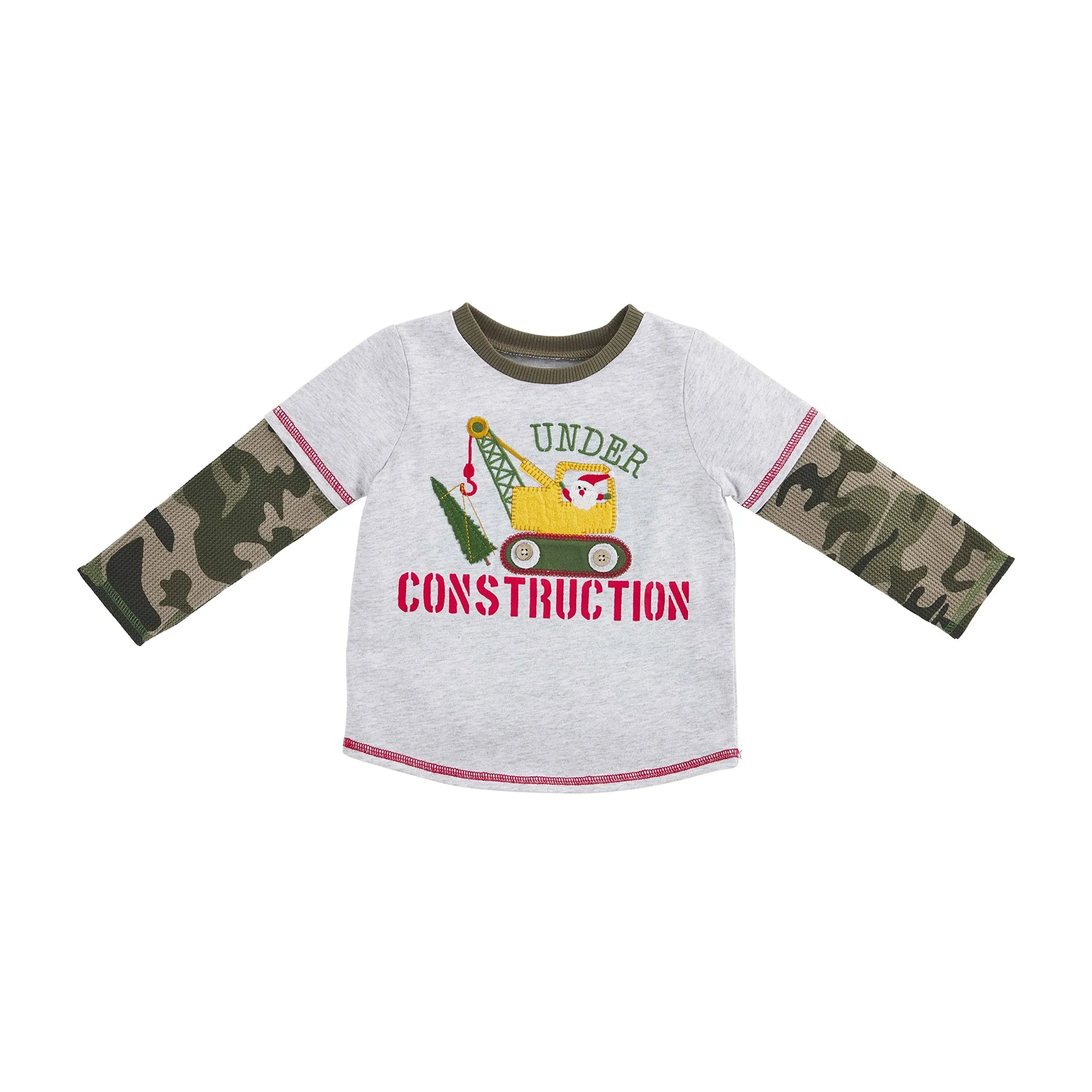 Mud Pie Under Construction Tees 4-5T