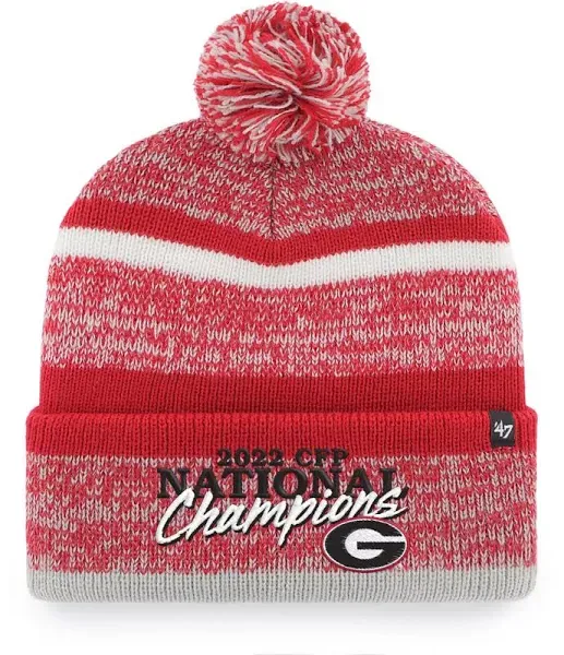 Men's '47 Red Georgia Bulldogs College Football Playoff 2022 National Champions ...