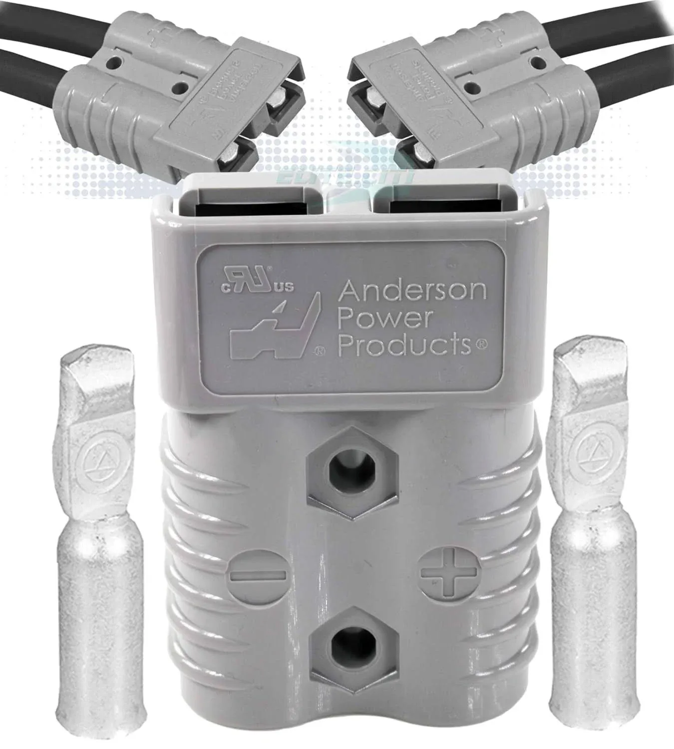 Anderson SB175 Power Ground Quick Disconnect 175A (Grey (4 AWG))