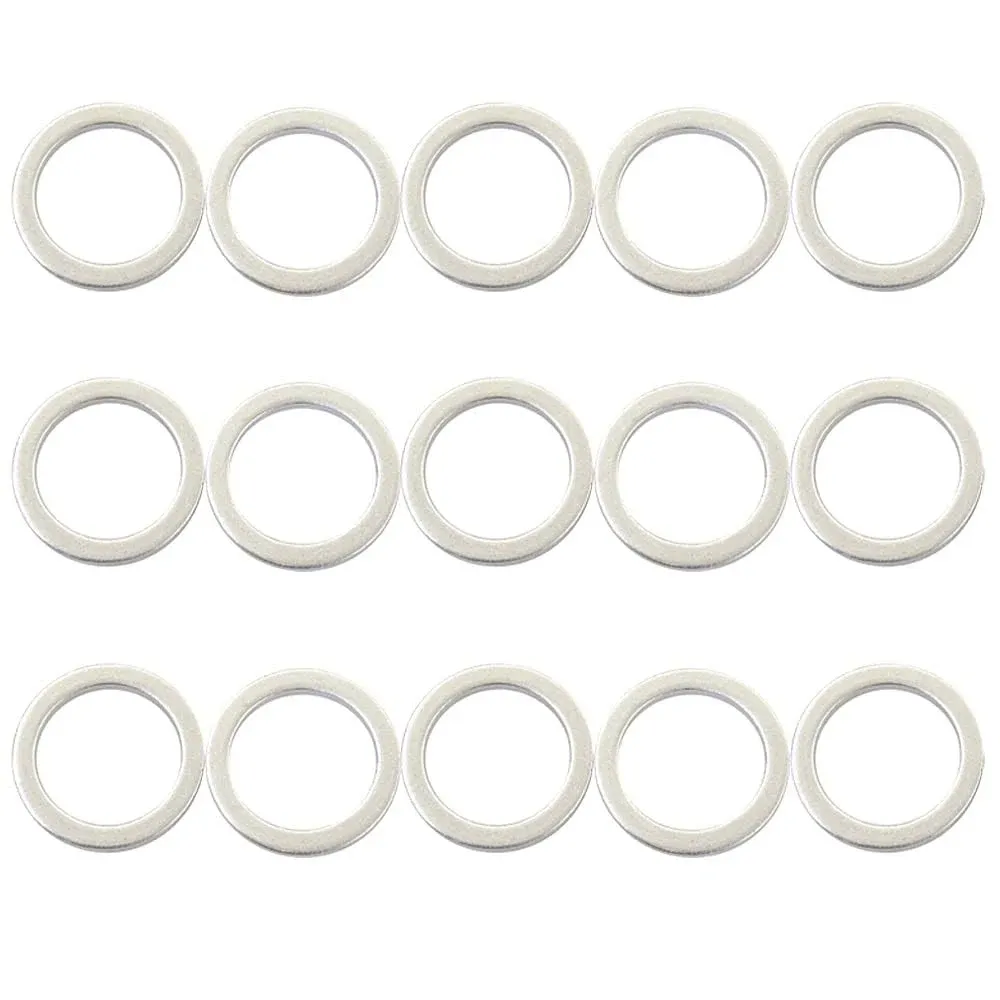 Mean Mug Auto 15x Aluminum Oil Drain Plug Gasket Crush Washers For Volvo 977751