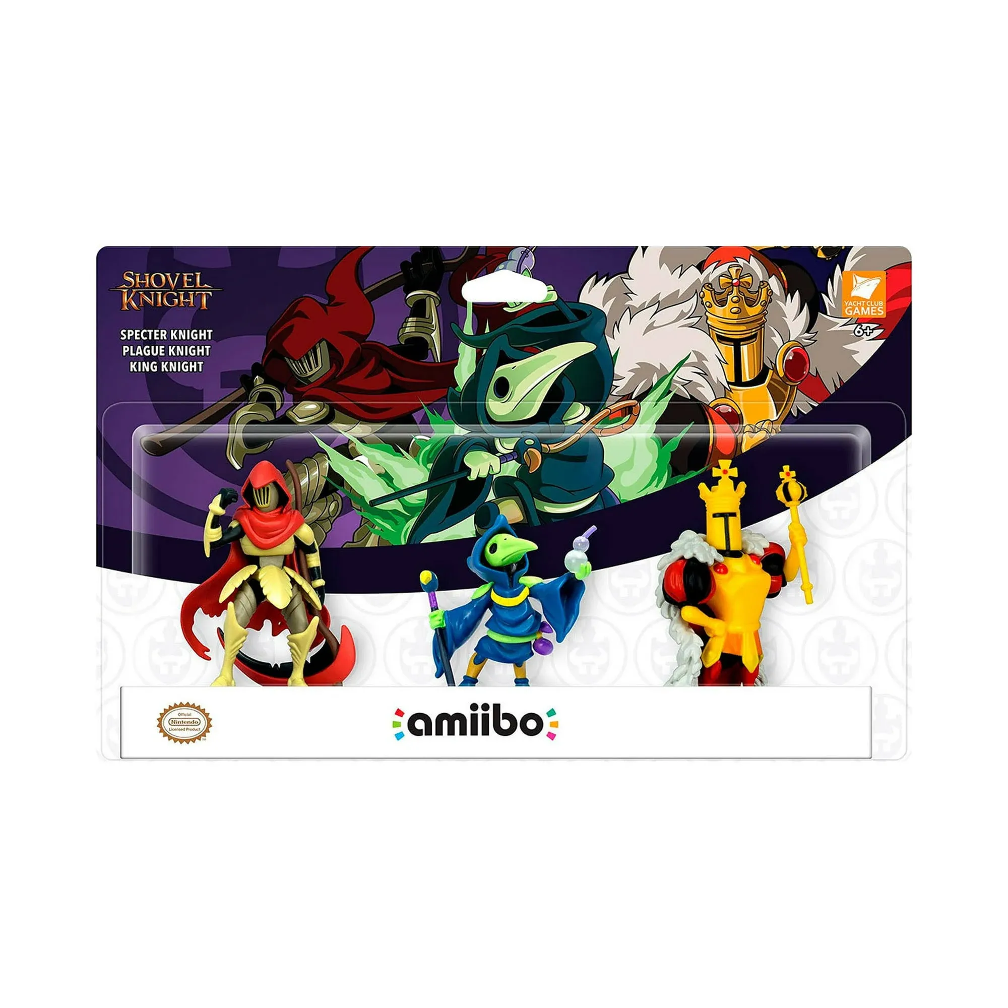 Amiibo Shovel Knight Treasure Trove 3-pack