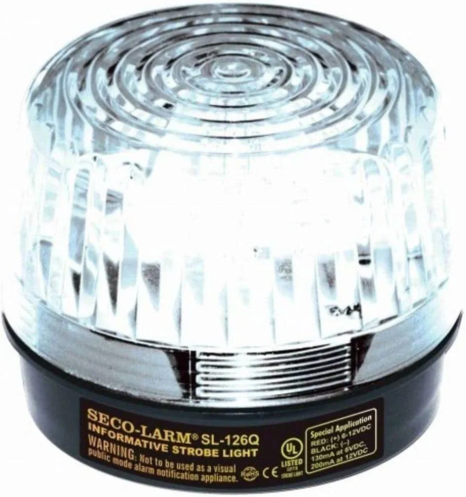 Seco Larm SL-126-A24Q Strobe Light for Gates