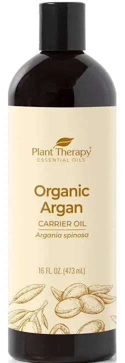 Plant Therapy Organic Argan Oil, USDA Certified, For Face, Hair, Skin, Nails