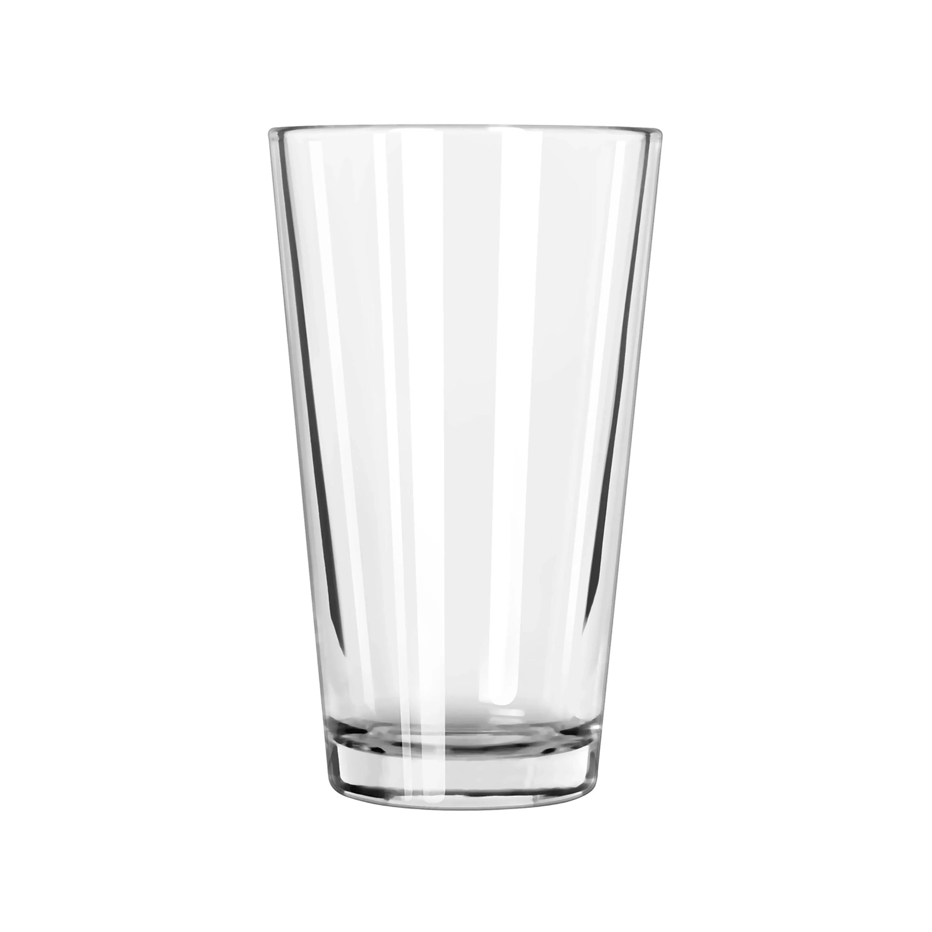 Libbey Restaurant Basics 20 oz. Customizable Rim Tempered Mixing Glass - 24/Case