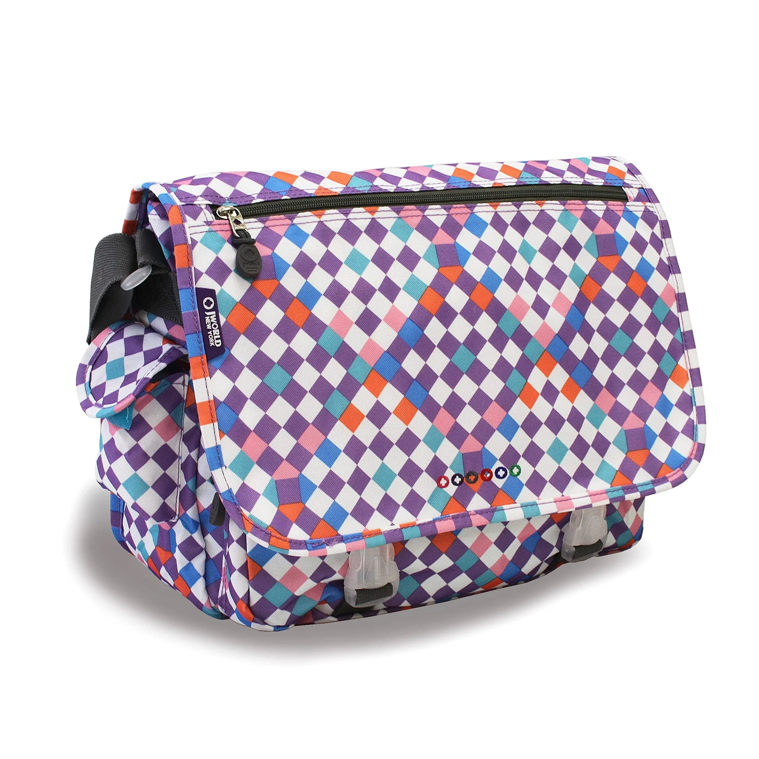 J World Checkmate Terry Messenger Bag