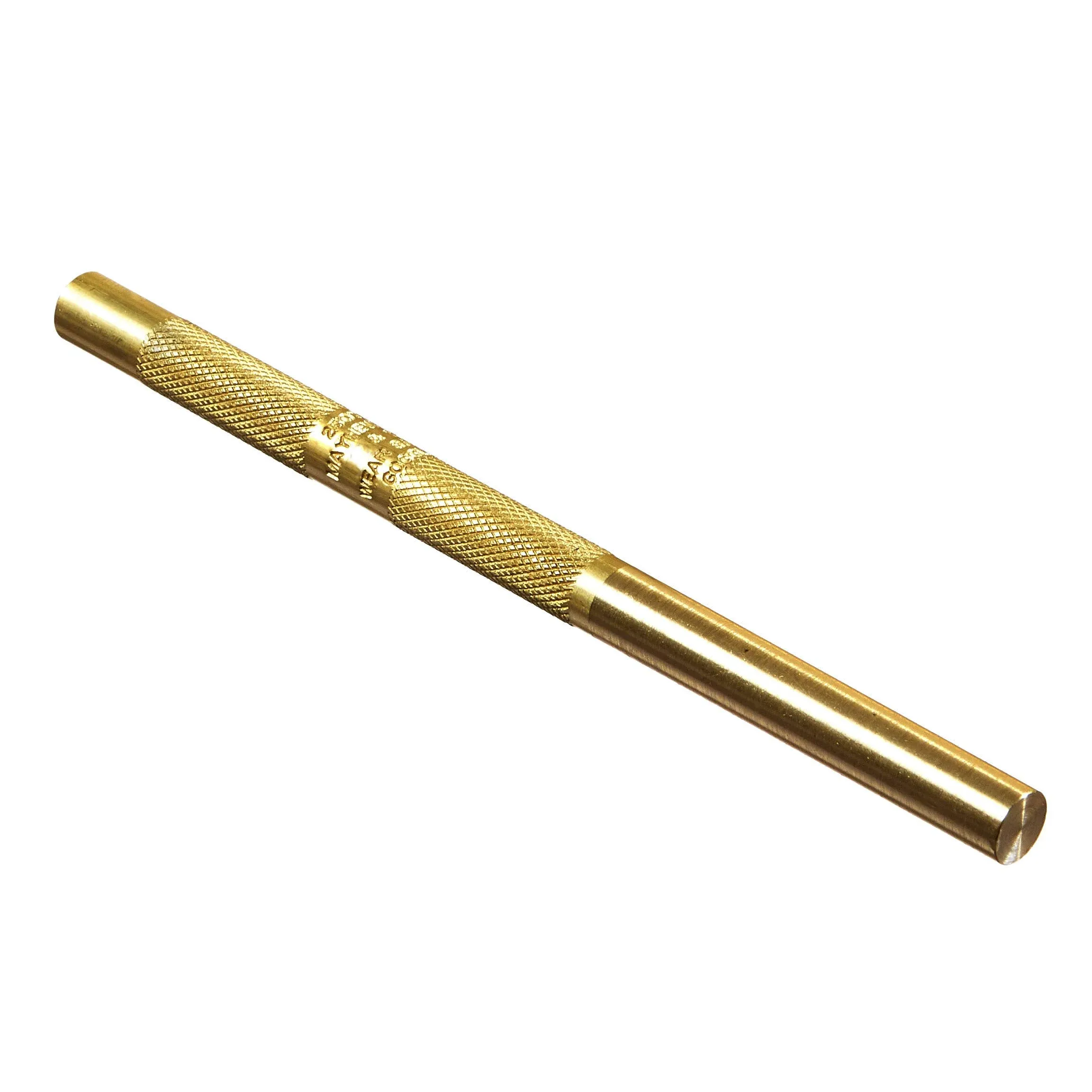 Mayhew Tools 25074 Brass Drift Punch, 1/4-6mm x 4"