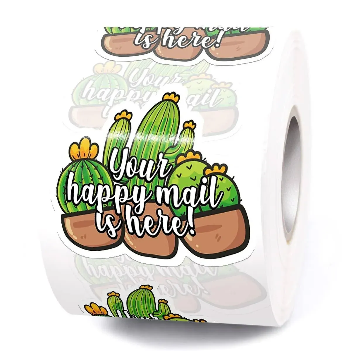 Cute Your Happy Mail Is Here Cactus Small Business Stickers,Happy Mail Stickers ...