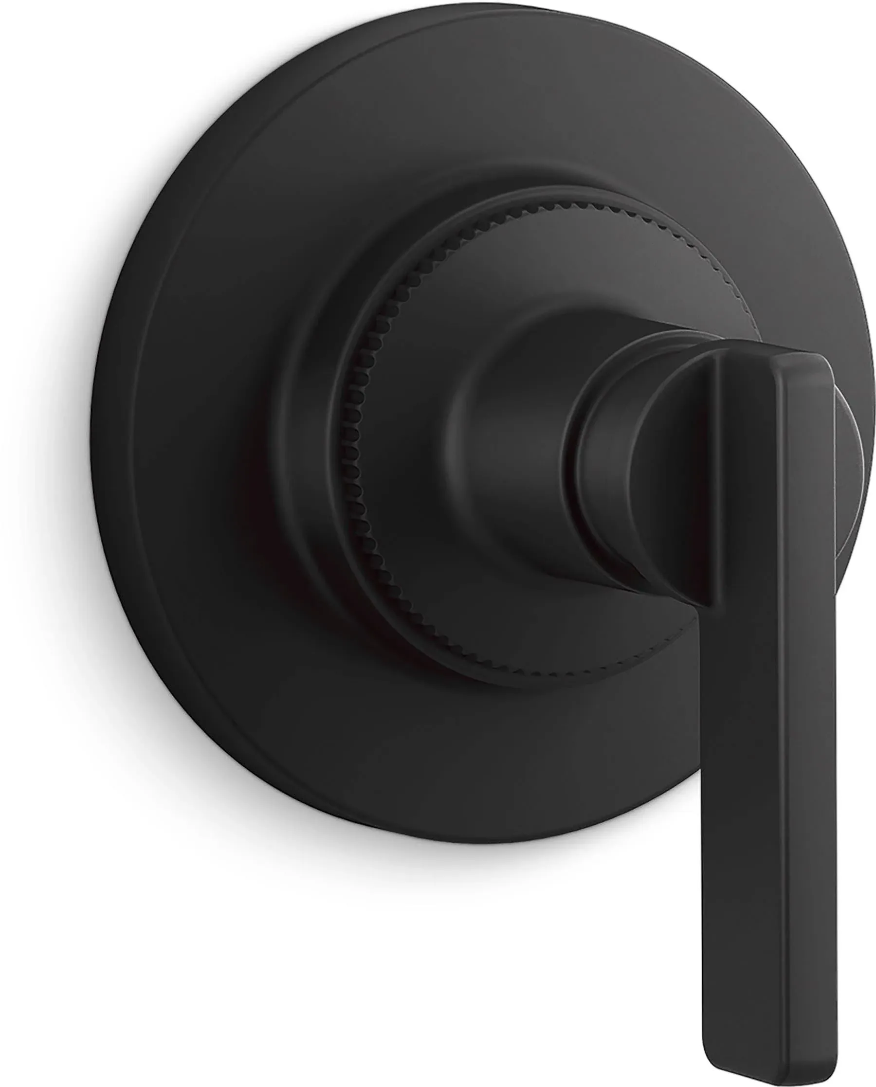 Castia by Studio McGee MasterShower Transfer Valve Trim with Lever Handle Matte Black