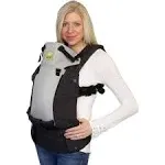 LÍLLÉbaby Complete All Seasons Ergonomic 6-in-1 Baby Carrier Newborn to Toddler - with Lumbar Support - for Children 7-45 Pounds - 360 Degree Baby Wearing - Inward & Outward Facing - Black