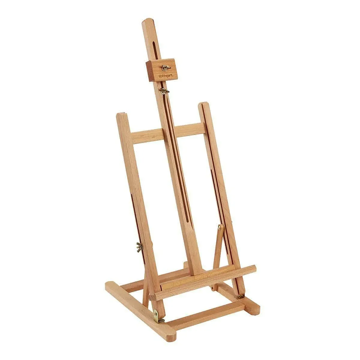 KINGART® Wooden Medium Tabletop H-Frame Easel