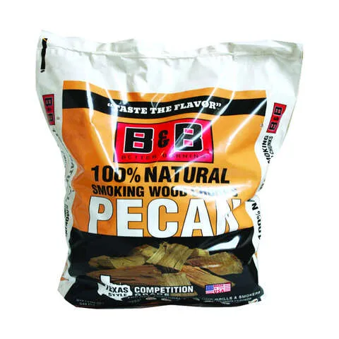 B&amp;B Charcoal All Natural Pecan Wood Smoking Chunks 549 cu in