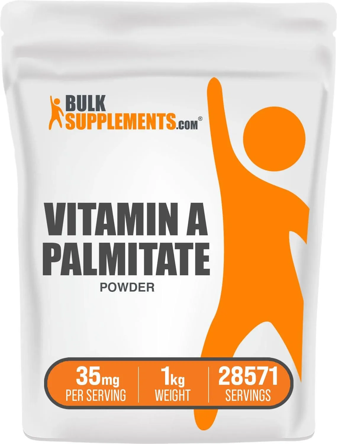 BulkSupplements Pure Vitamin A Palmitate Powder (1 Kilogram)