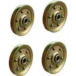 Extra Heavy Duty Garage Door Pulley - 3 inch 200lb 4 Pack