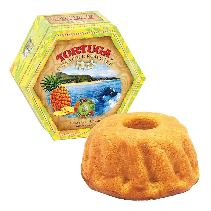 Tortuga Hawaiian Pineapple Rum Cake