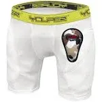 Youper Boys Youth Padded Sliding Shorts with Soft Protective Athletic Cup for Baseball, Football, Lacrosse