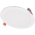 HLBSL 6 in. Color Selectable New Construction or Remodel Canless Recessed Integrated LED Kit