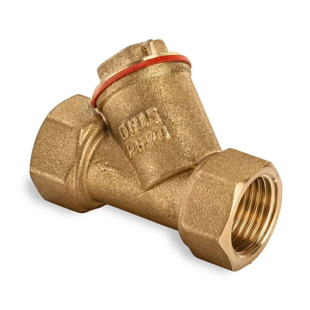 1/2 inch Y-Type Strainer Coarse Water Filter Brass Threaded Pump 0.5&#034; Female ...