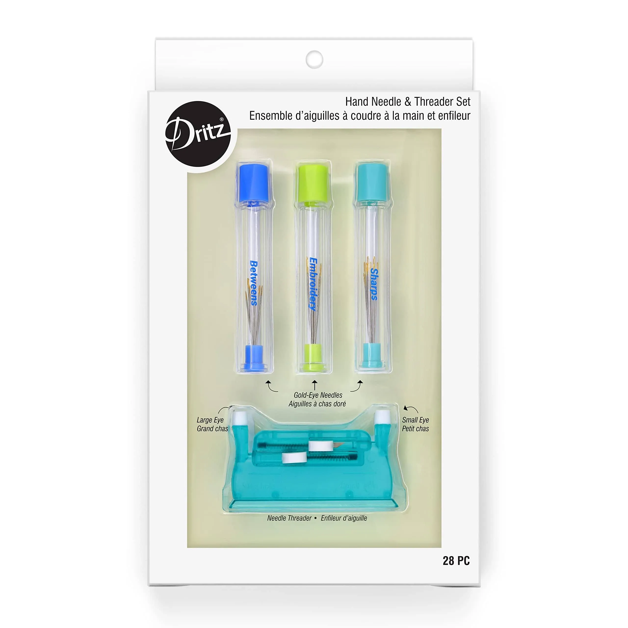 Dritz 28pc Hand Needle and Threader Set