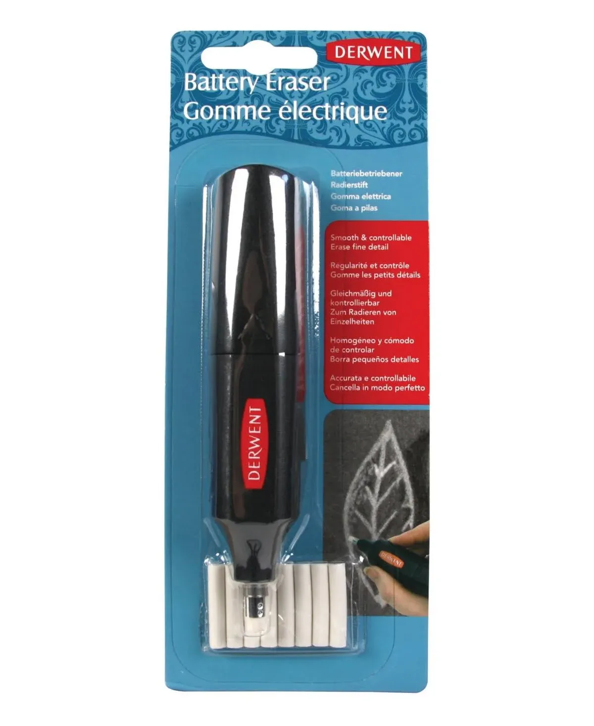 Derwent   New Battery Operated Eraser with refills