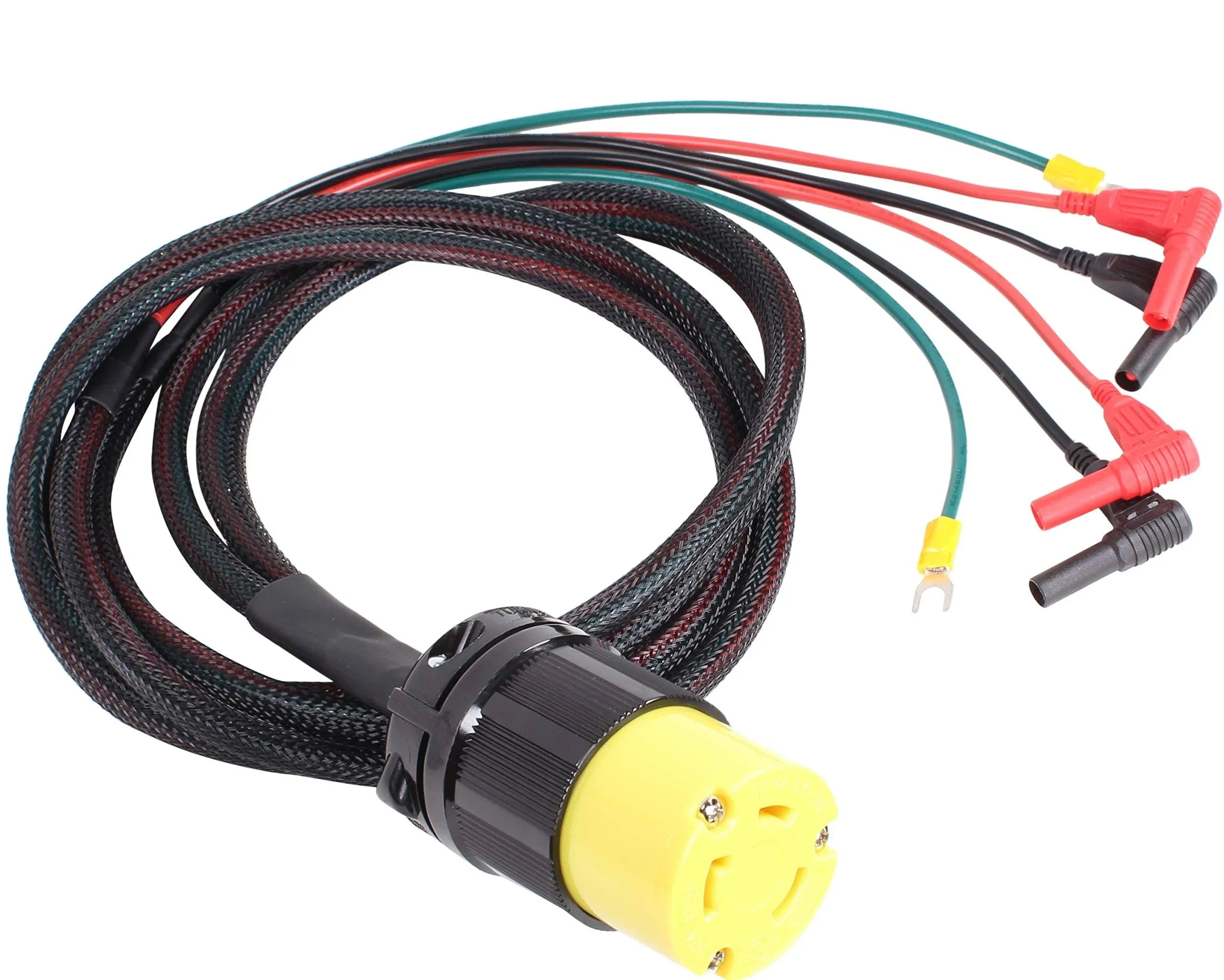 Journeyman-Pro 30A Parallel Cord Connection Kit, for Inverter Generators | 120-125 VAC, 30 AMP - 4000/3750 Watts Turn Lock L5-30R Female Connector RV Ready (L530R Twist Lock)