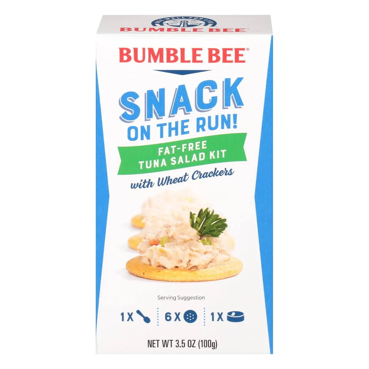 Bumble Bee Snack on Tuna Salad Crackers