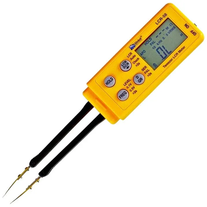 Global Specialties LCR-58 Tweezer LCR Meter