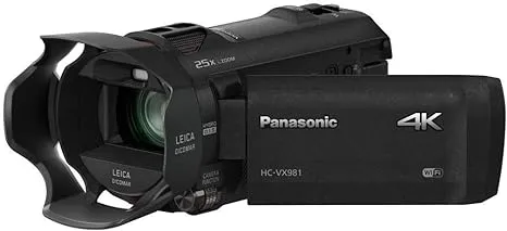 Panasonic HC-VX981K 4K Ultra HD Camcorder