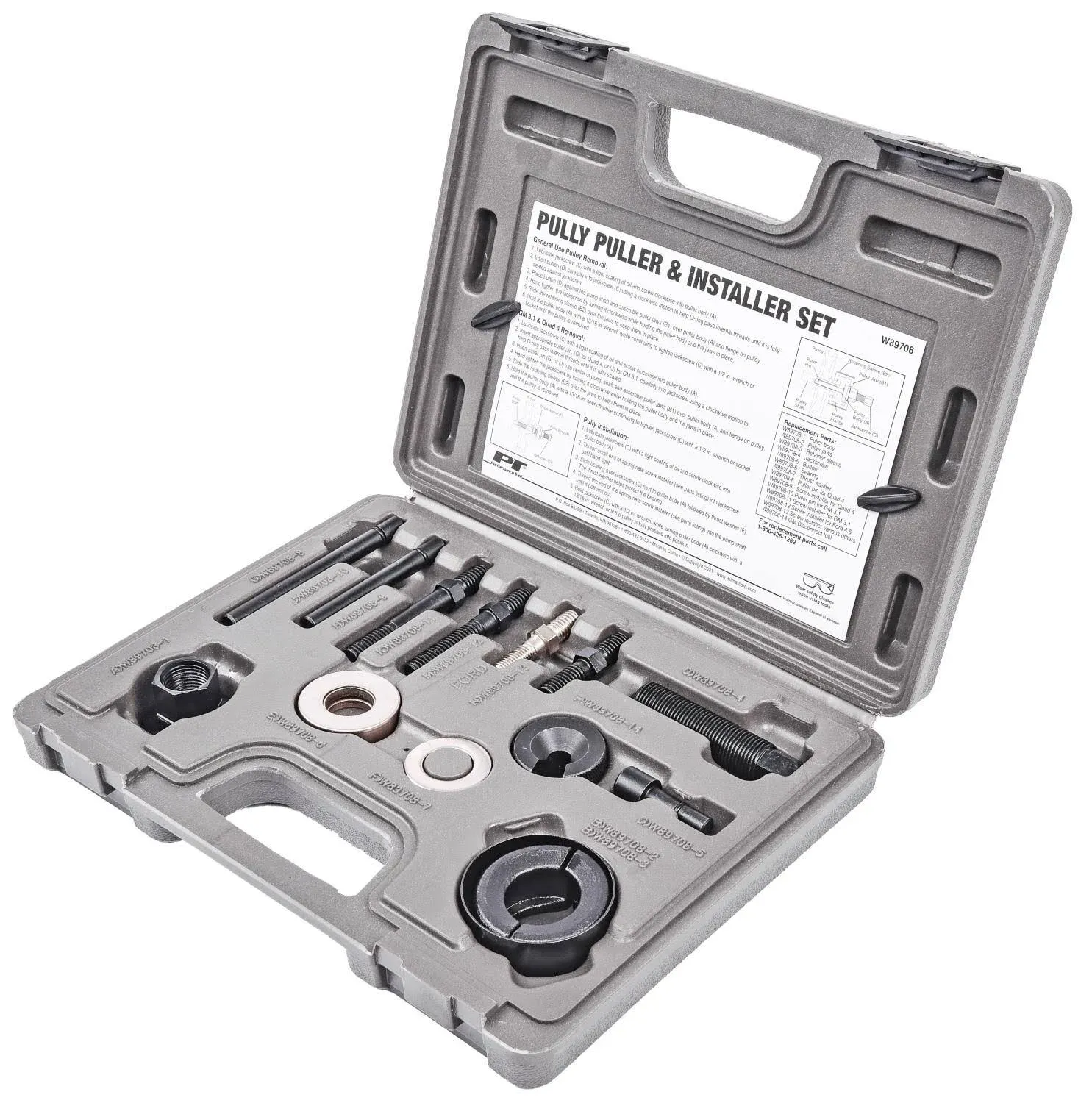 Performance Tool W89708 Pulley Puller / Installer Kit