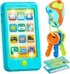 Pretend Toddler Play Phone Learning Toy Phone Set