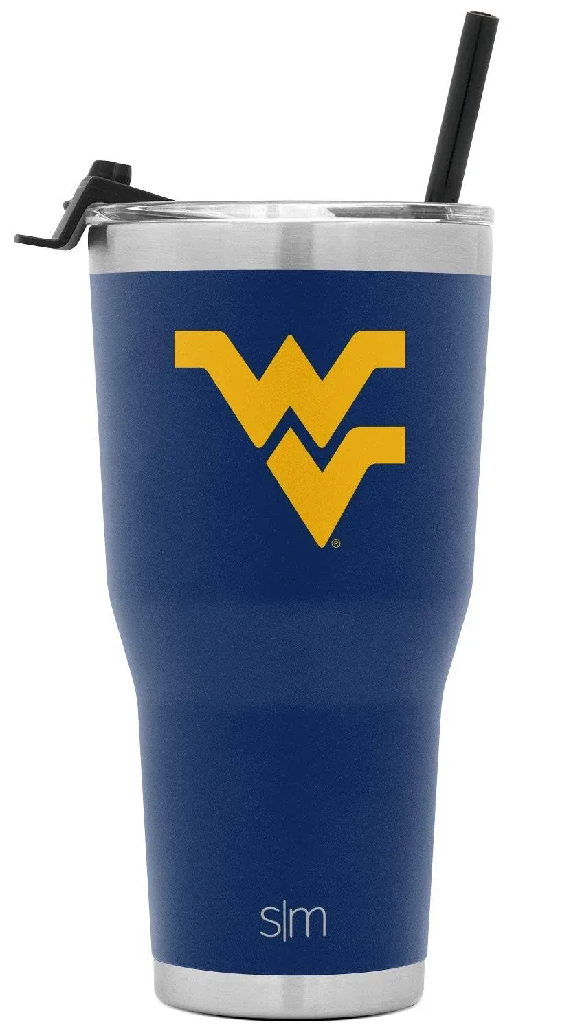 Simple Modern Officially Licensed Collegiate West Virginia Mountaineers Tumbler ...