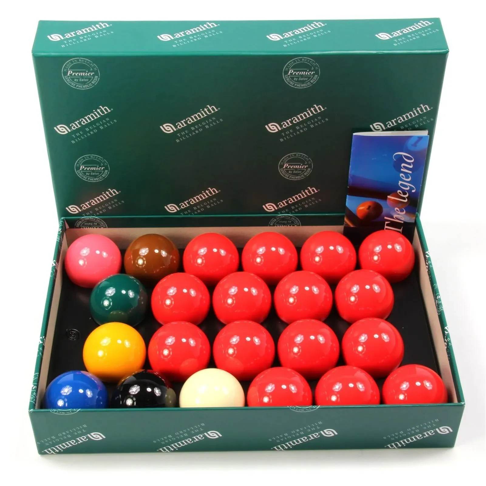 Aramith 15 Red Snooker 2 1/16 Balls