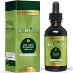 Selenium Supplement 200 mcg Organic Liquid Drops (1oz) | GoNutrients