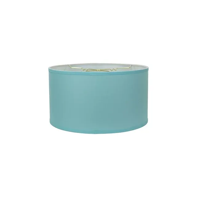 HomeConcept 14x14x7 Drum Lamp Shade Premium Island Paridise Blue