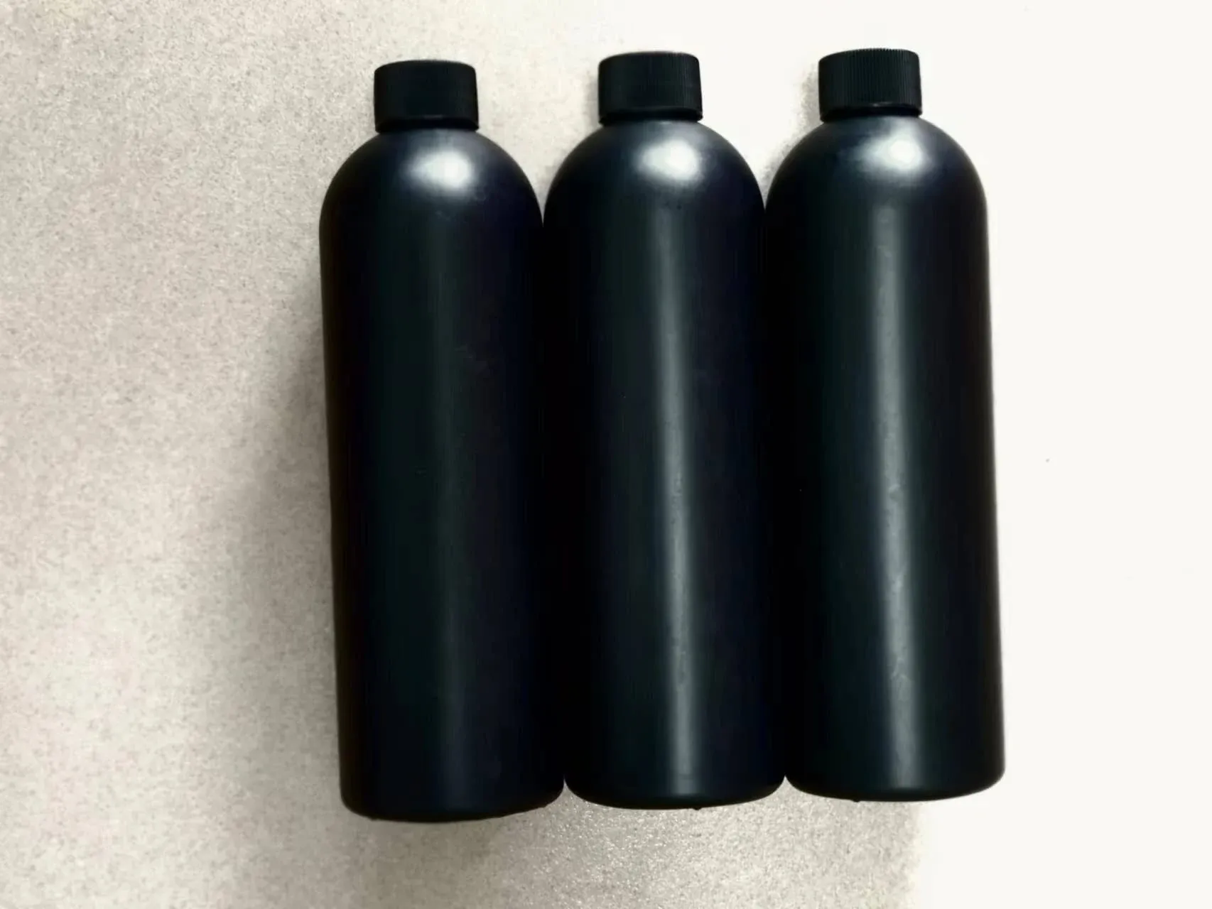 3X 500ml Chemical Storage Bottles Darkroom with Caps Film Photo Developing Pr...