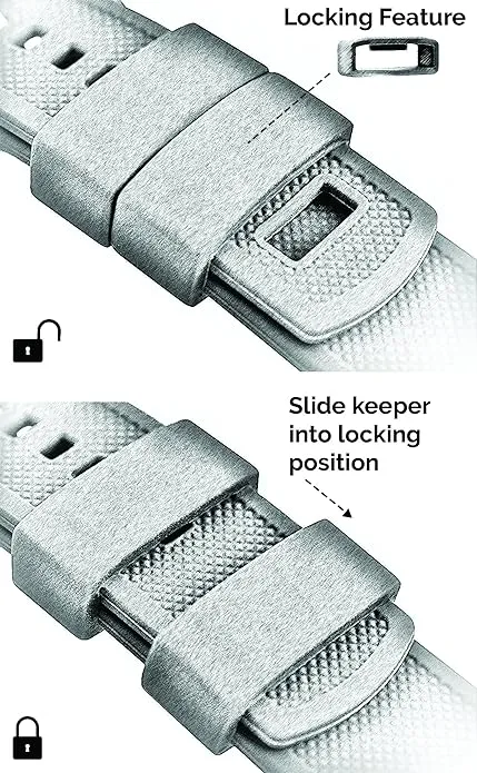 BARTON Elite Silicone Watch Bands - Quick Release - Choose Strap Color & Buckle Color (Stainless Steel, Black PVD or Gunmetal Grey) - 18mm, 20mm, 22mm & 24mm Watch Straps