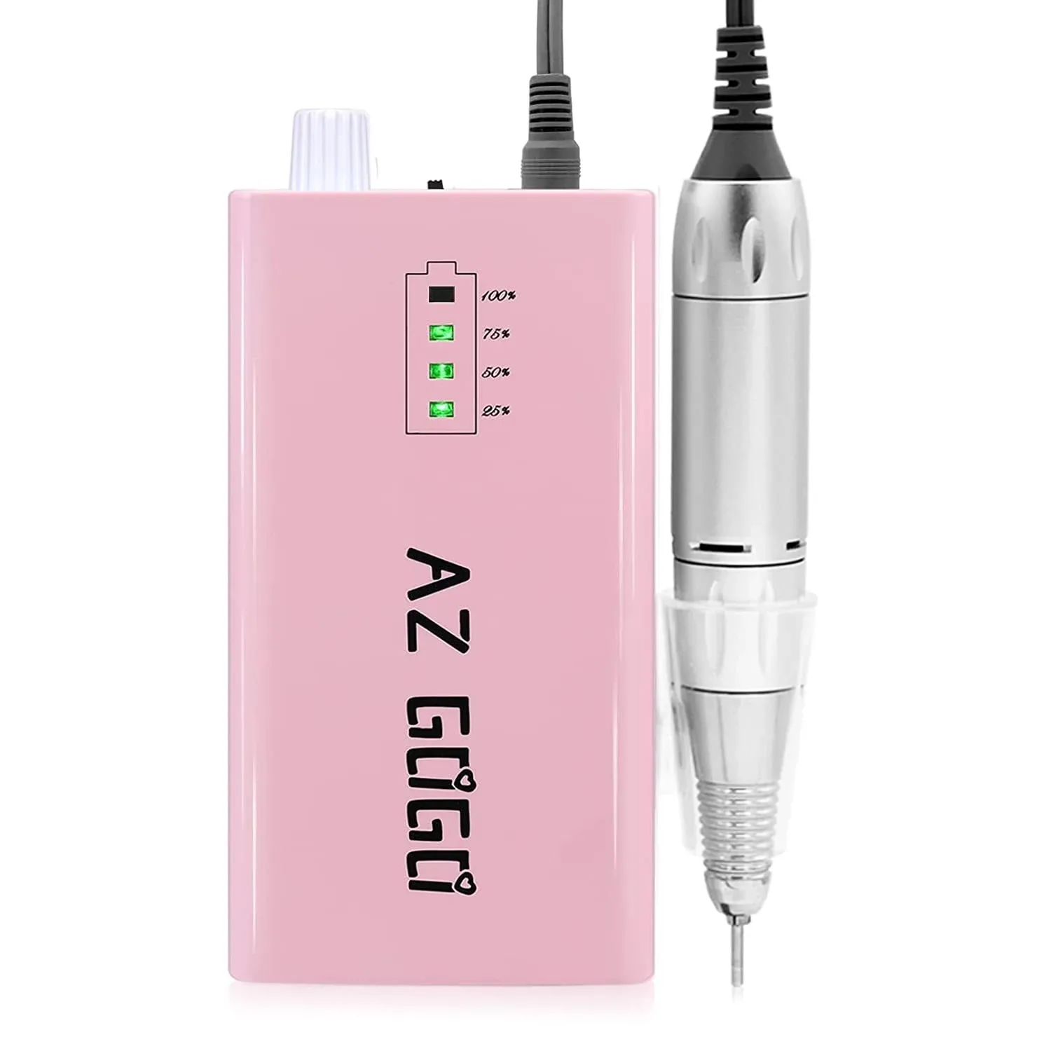 AZ GOGO TP283 30000RPM Portable Nail Drill Machine - Pink