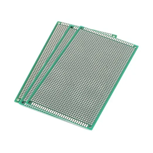 uxcell A16040500ux0190 3 Piece Double Sided Prototype Universal PCB Print Circuit Board 9 x 15 Cm Green, 5.91" Width, 3.54" Length