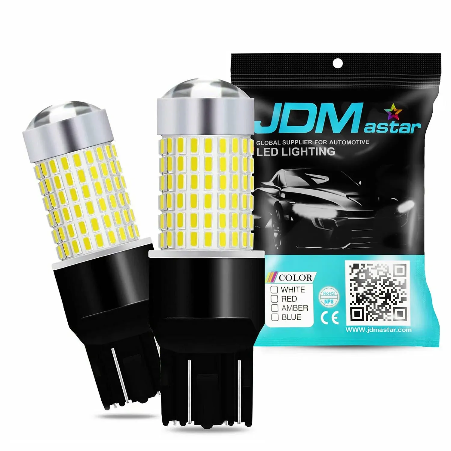 JDM Astar Extremely Bright 144-EX Chipsets LED Bulbs