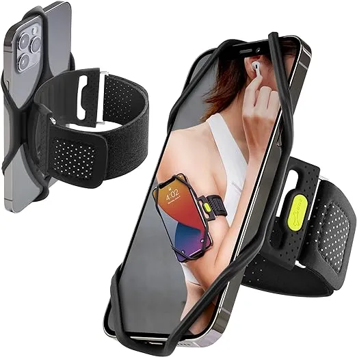 【Bone】Phone Armband, Running Phone Holder, Universal Cell Phone Size 4.7-7.2&#034;-S