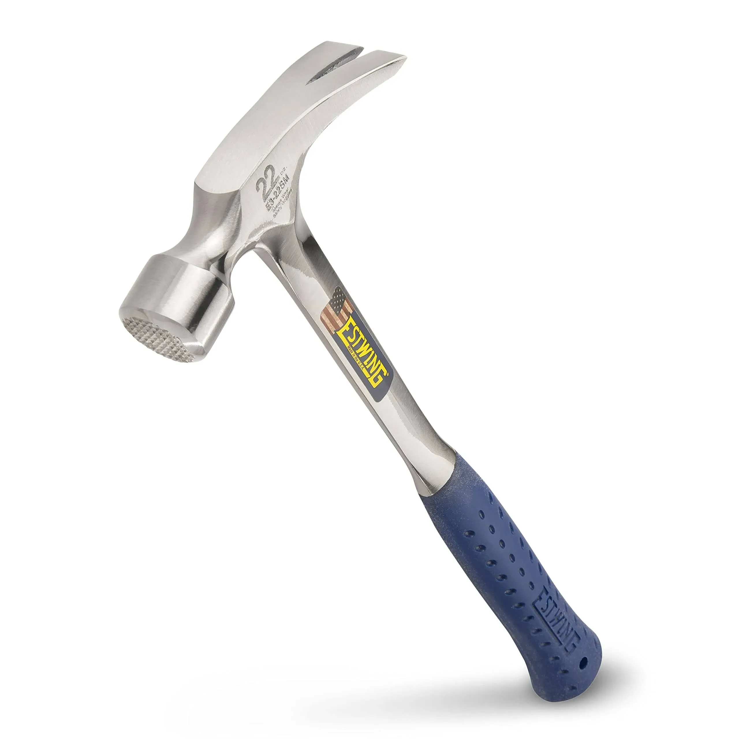 Estwing - E3-22SM - 22 oz. Milled Face Framing Hammer Steel Handle