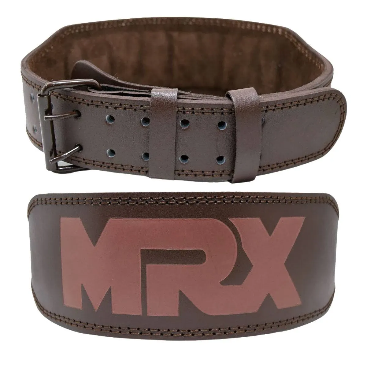 MRX Weight Lifting Belt 4&#034; Back Support Fitness Gym Training Bodybuilding Men US