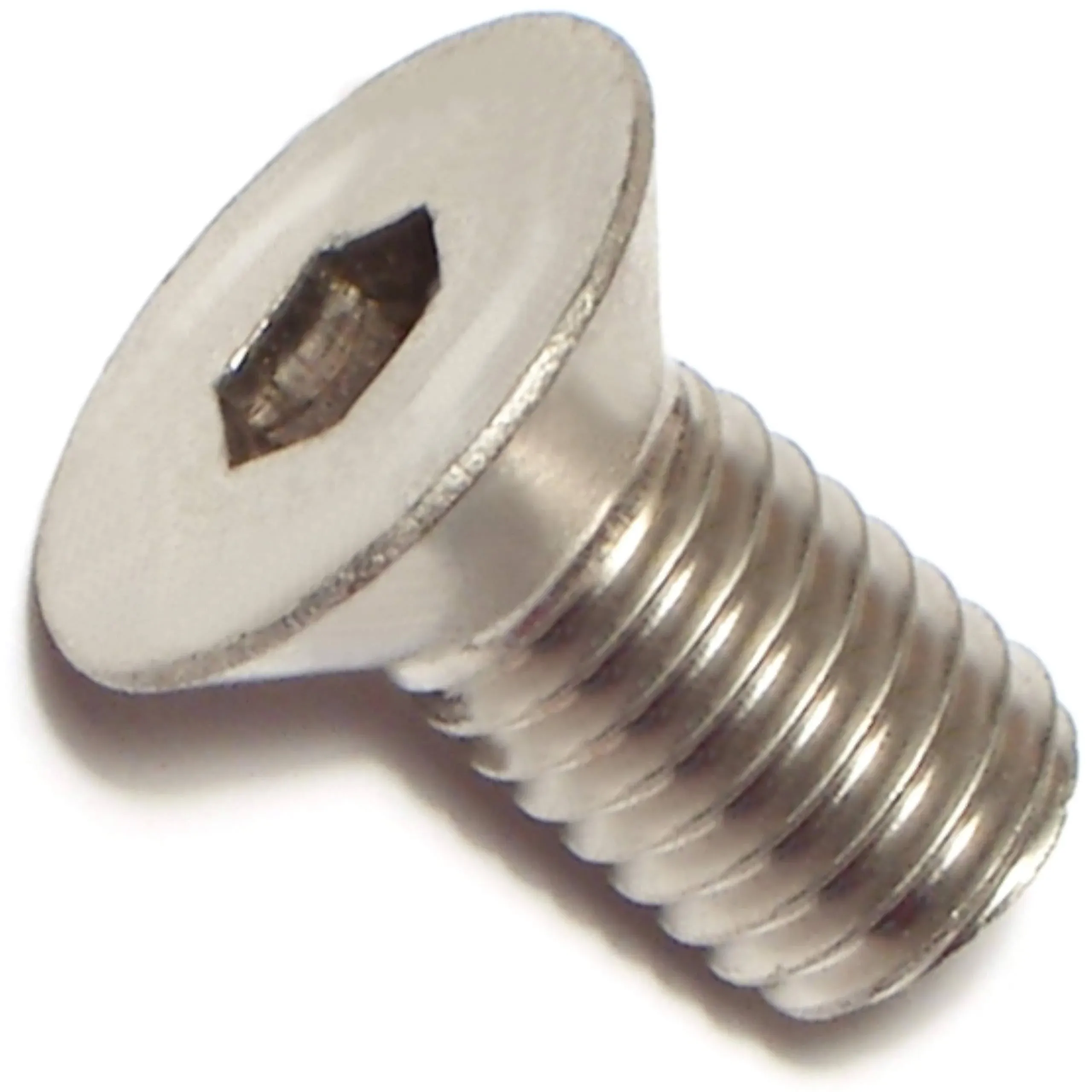 1/2"-13 x 1" 18-8 Stainless Flat Head Socket Cap Screws (4 pcs.)