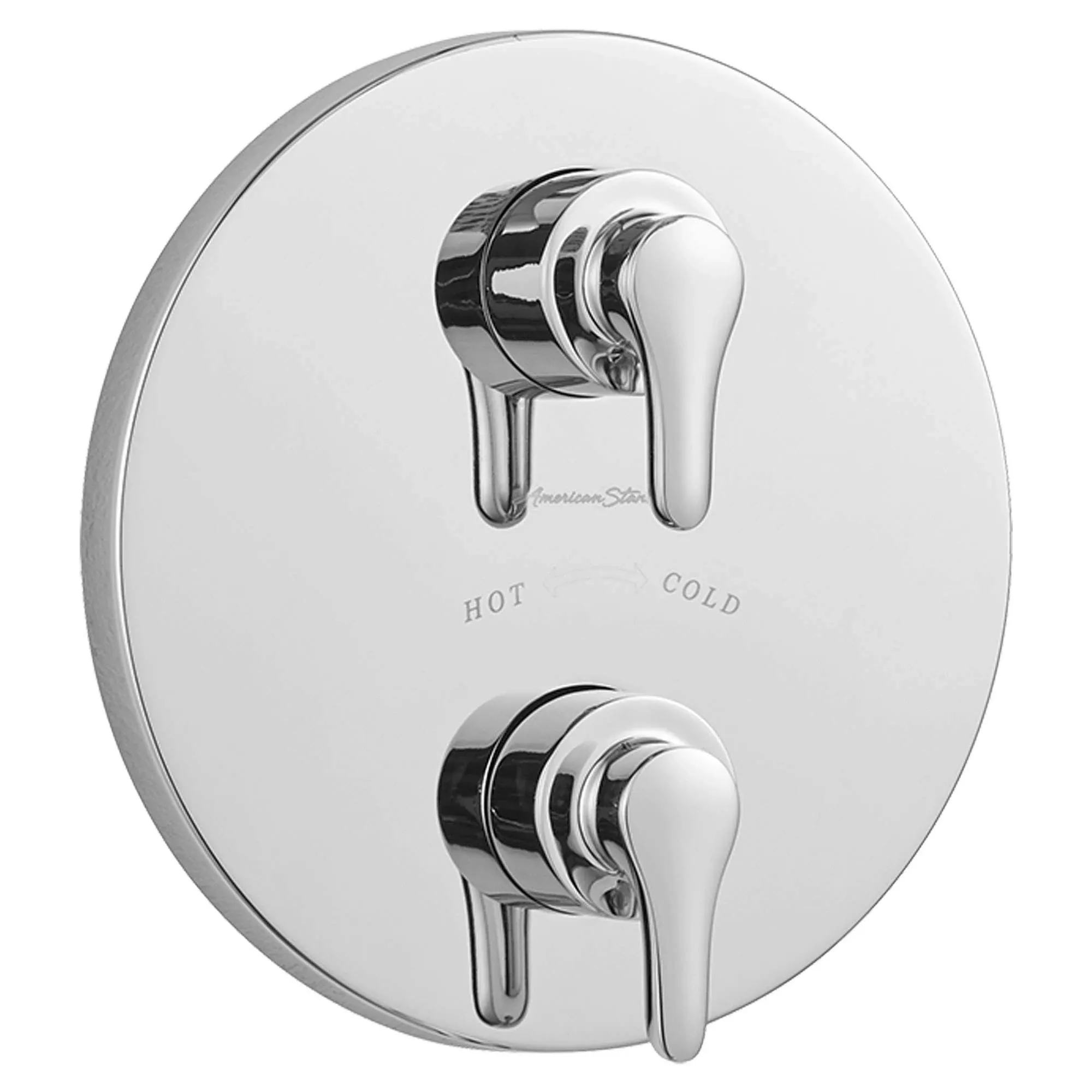 Studio S 2-Handle Thermostatic Valve Trim Kit with Separate Volume Control in Polished Chrome (Valve Not Included)