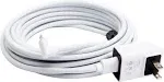 SimpliSafe - Outdoor Camera 25&#039; Power Cable - White